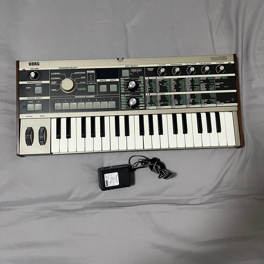 【動作確認済】KORG microKORG アナログモデリングシンセサイザー