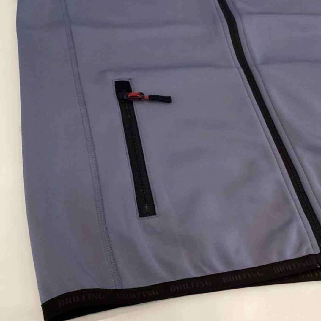 BRIEFING　正規品　MENS 3D LOGO VEST グレーM