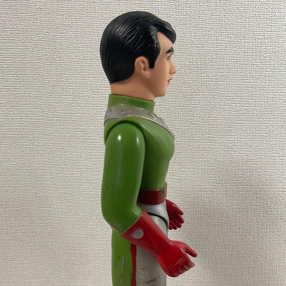 旧バンダイ ソフビ サンダーマスク フィギュア 東洋エージェンシー 面替え