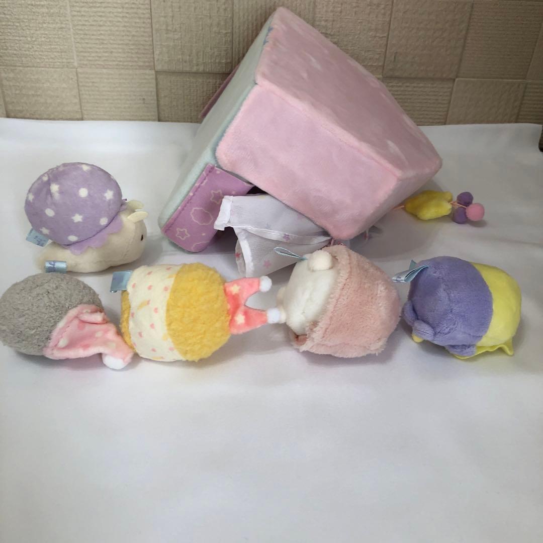 すみっコぐらし｜匿名｜てのり｜ぬいぐるみ｜2019｜いっしょにおとまり会｜美品