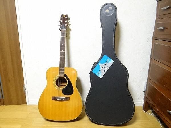 70年代 ヤマハ FG250J アコースティックギター 黒ラベル 当時物 現状