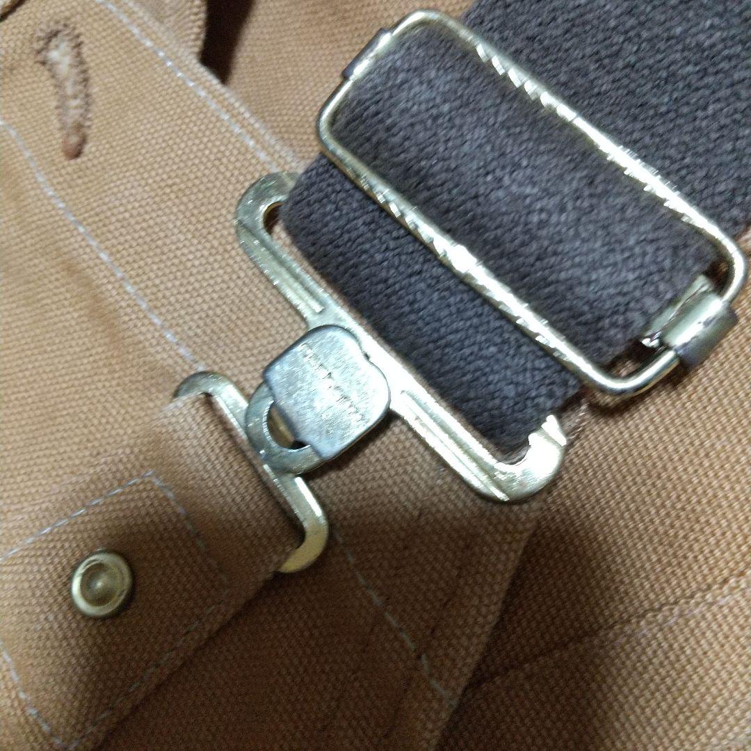 カーハート Carhartt 中綿入り ブラウン キャメル オーバーオール