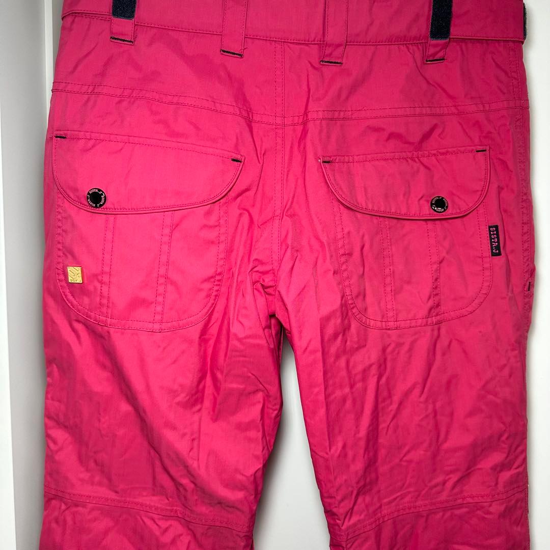 美品☆人気 sista.J スノーボードウェア 上下セット 花柄 総柄 スノボー