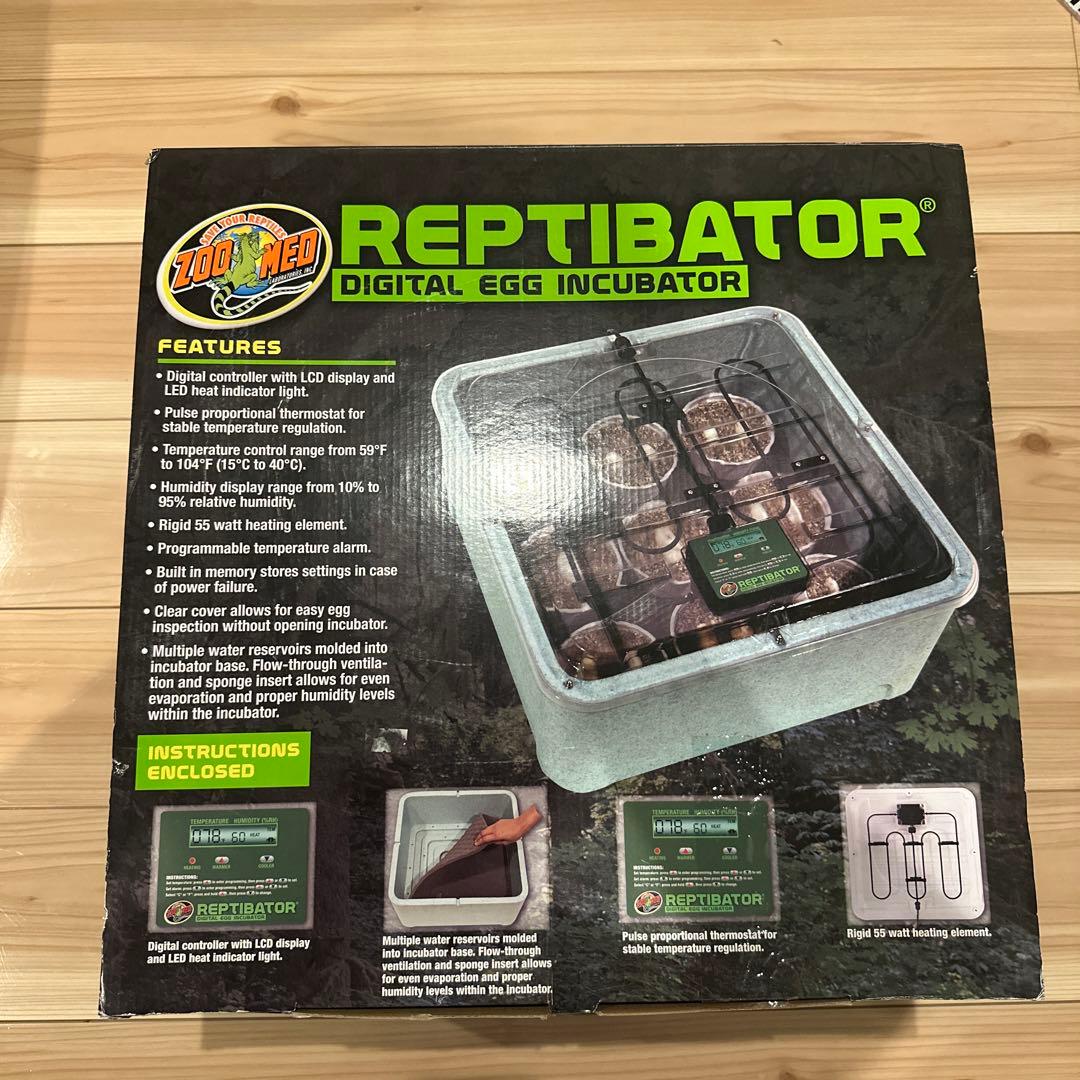 爬虫類　インキュベーター　孵卵器