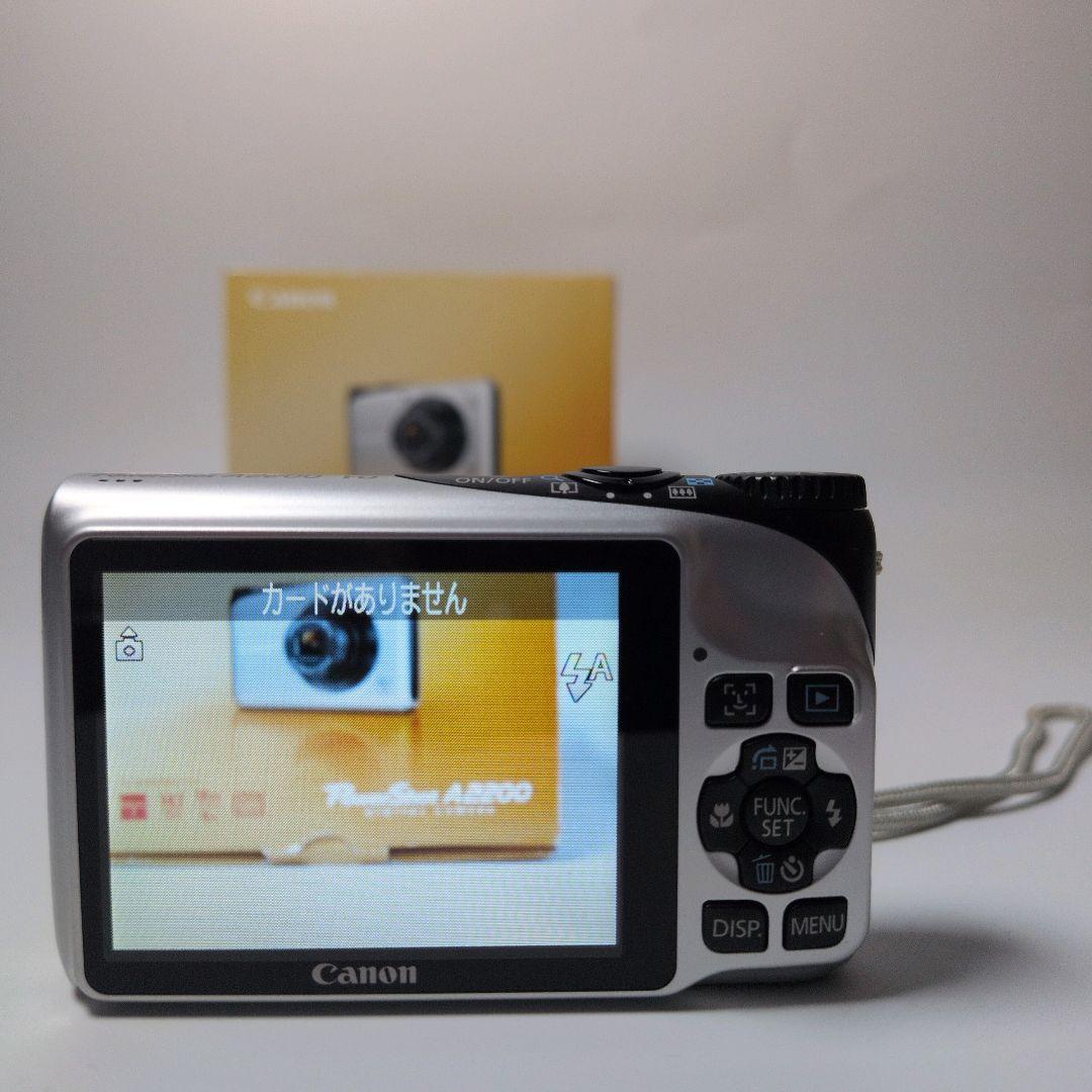 【極美品】Canon PowerShot A2200 シルバー PSA2200