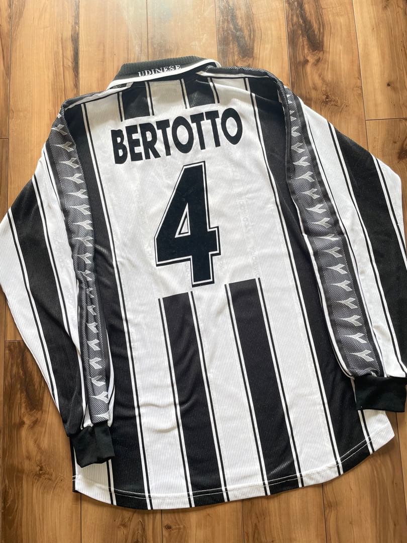 DIADORA サッカーシャツ BERTOTTO 4ウディネーゼ実用着選手