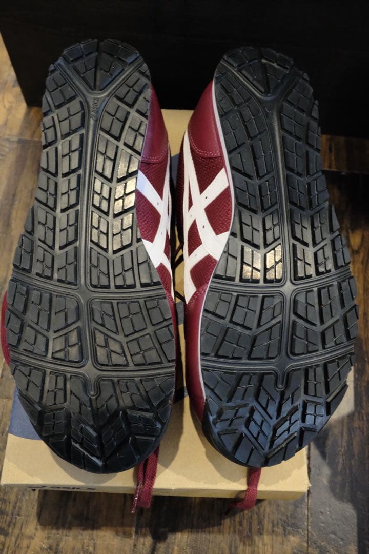 【試着のみ】アシックス 安全靴 27.5cm チリフレーク 外箱あり