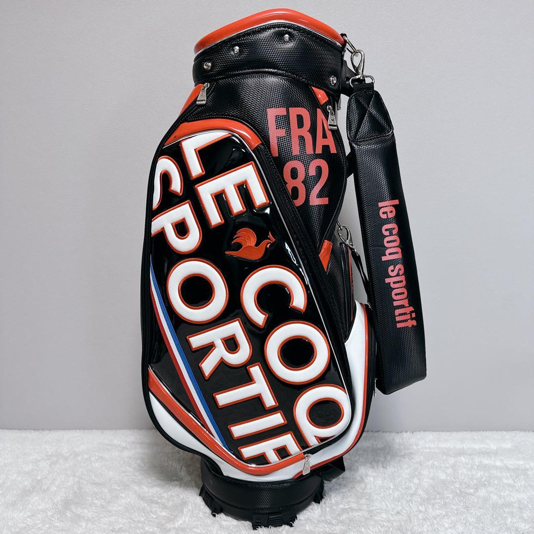 未使用級 le coq sportif ルコック キャディバッグ ゴルフ 男性