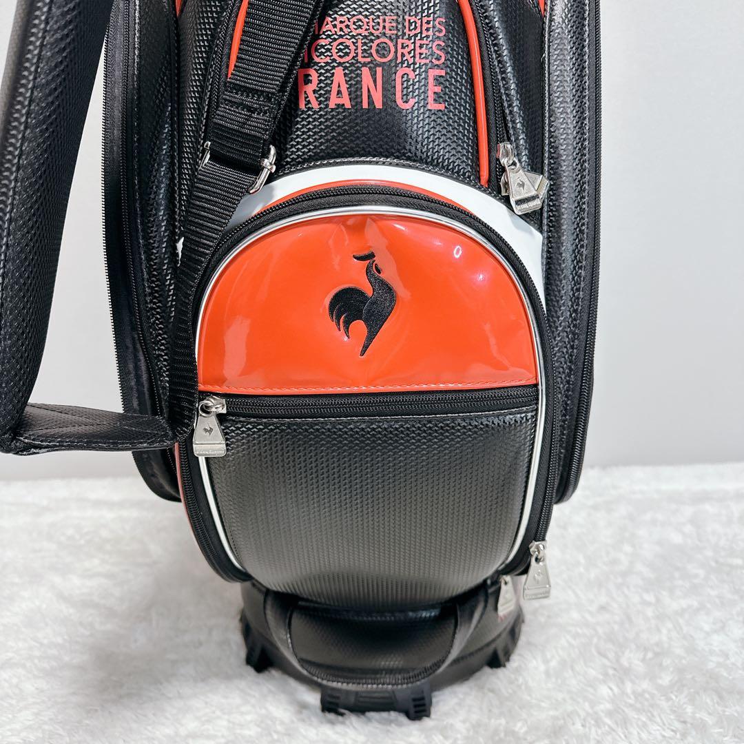 未使用級 le coq sportif ルコック キャディバッグ ゴルフ 男性