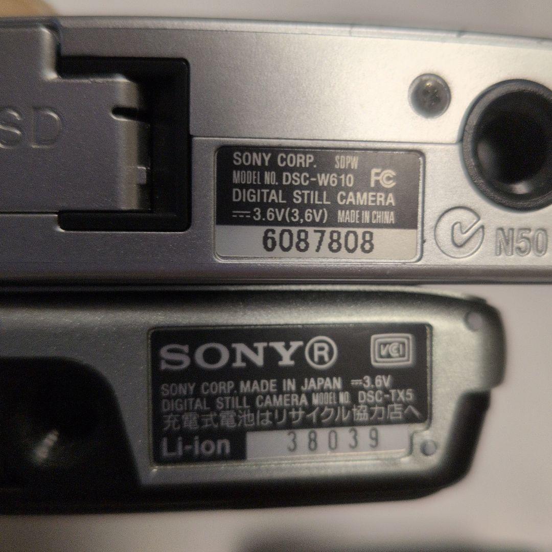 普*9様 2台セット　SONY Cyber-shot 14.1MPと10.2MP