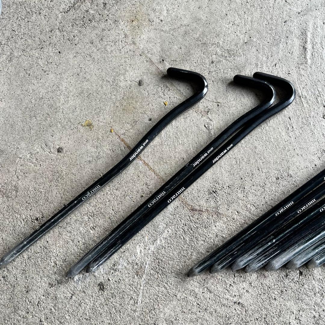 アンドワンダー ムラコ　テント　HERON 2POLE TENT グレー