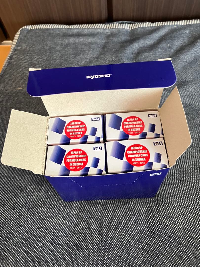 京商　ミニカー　1/64 歴代の日本GP優勝マシンコレクション　Vol.4