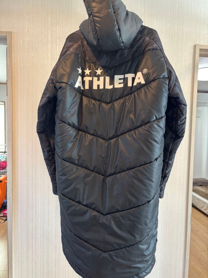 美品！アスレタ ベンチコート　L