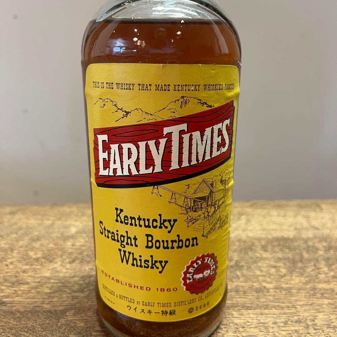 『古酒』Early Times KentuckyStraightBourbon