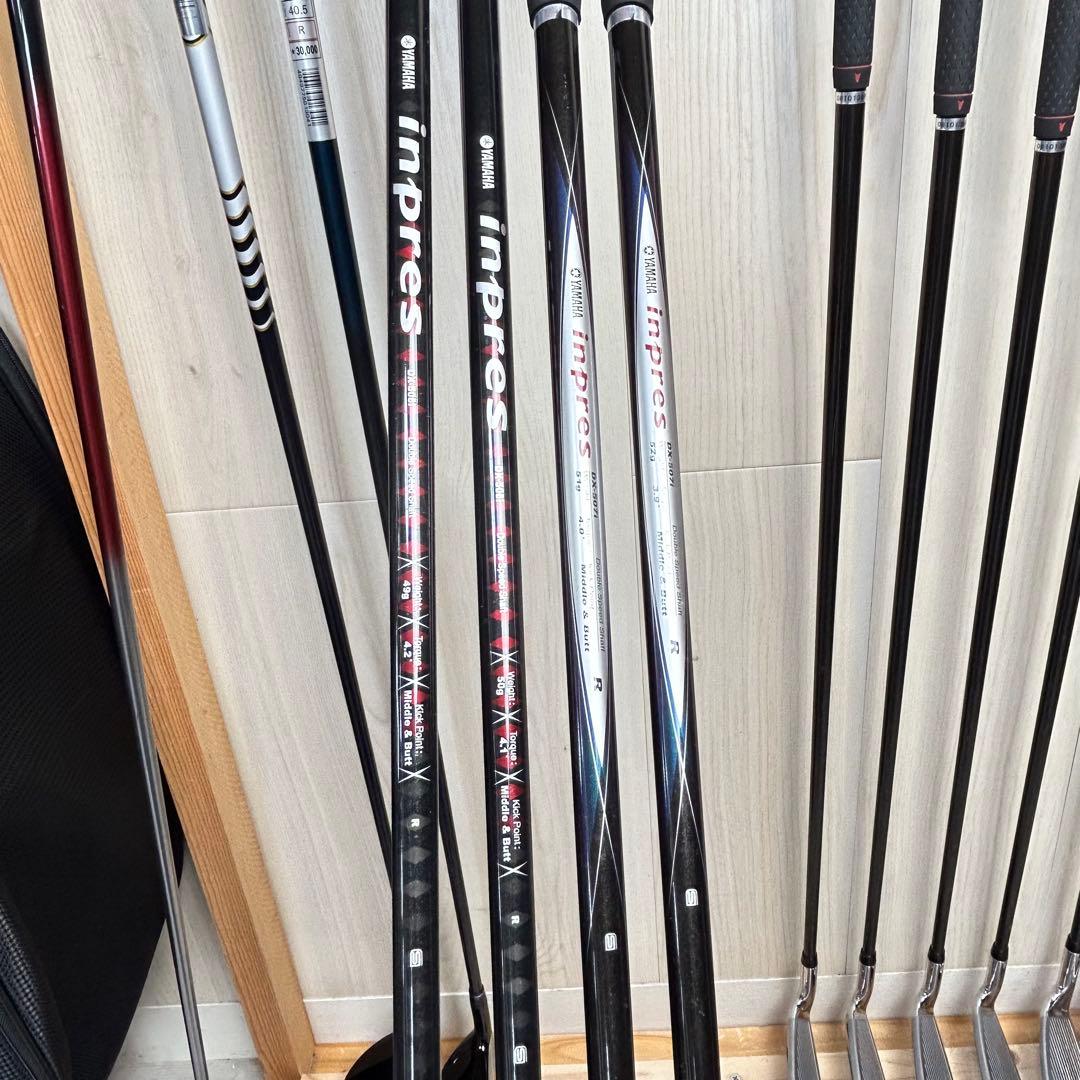 【メンズ右】ヤマハ　 inpres X SWORD メンズゴルフセット