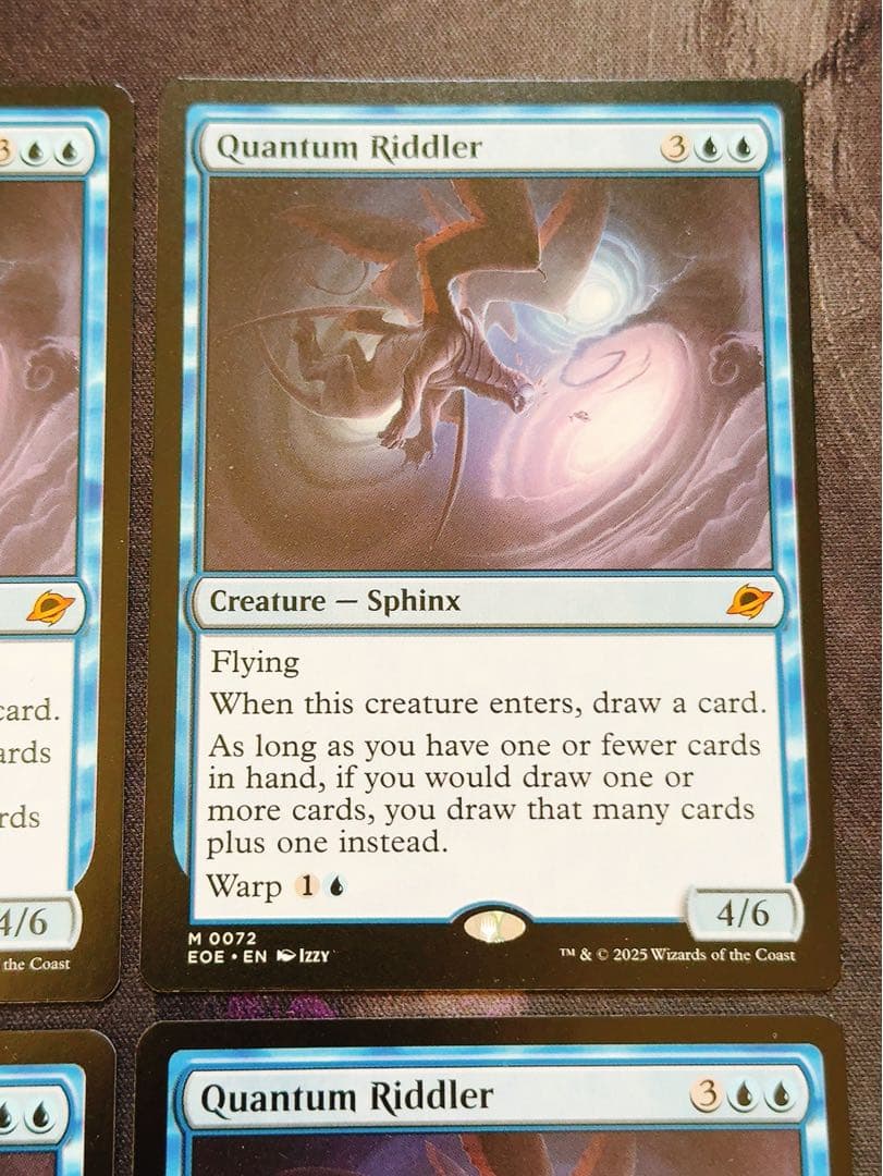 量子の謎かけ屋　英語　4枚セット