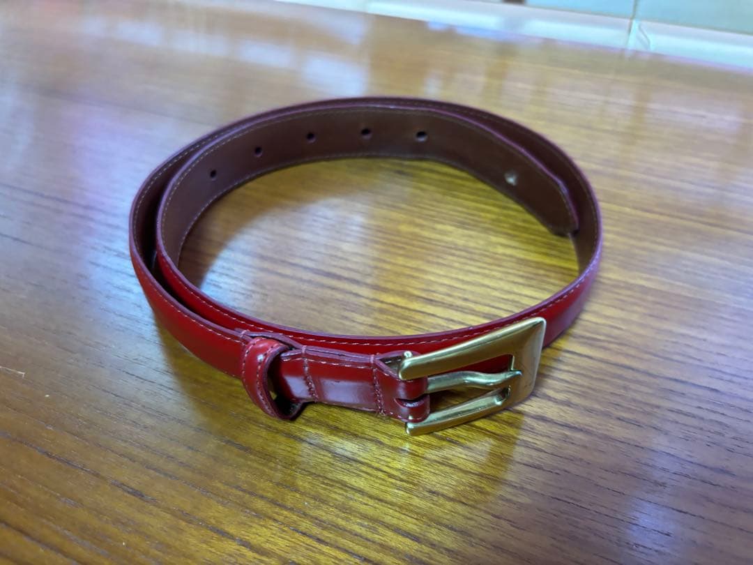 ２本、エルメス白ベルト コーチ赤ベルト