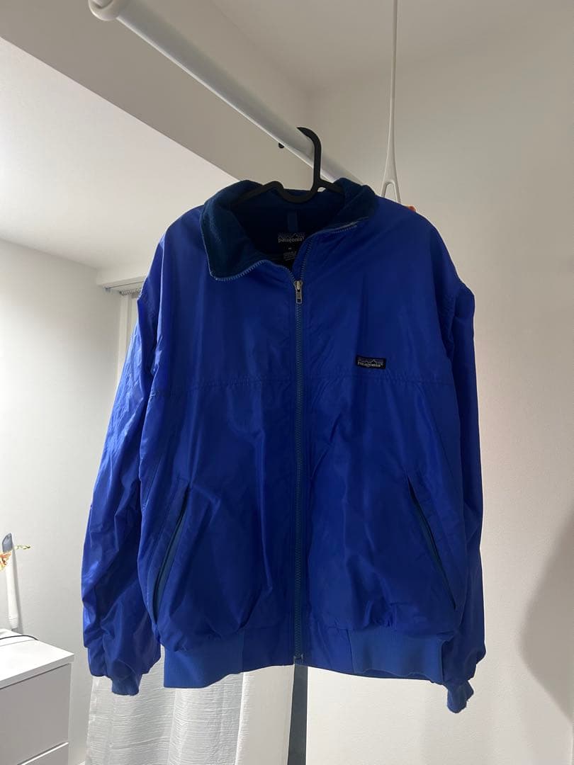 patagonia ナイロンジャケット M 青