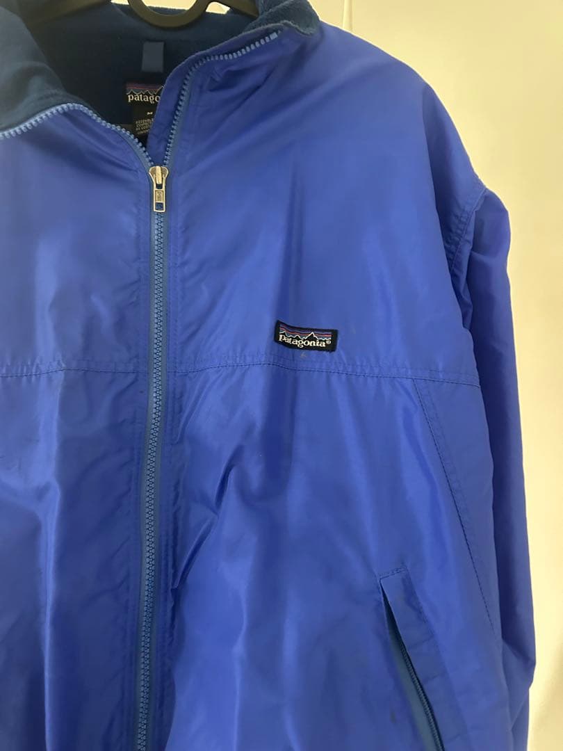 patagonia ナイロンジャケット M 青