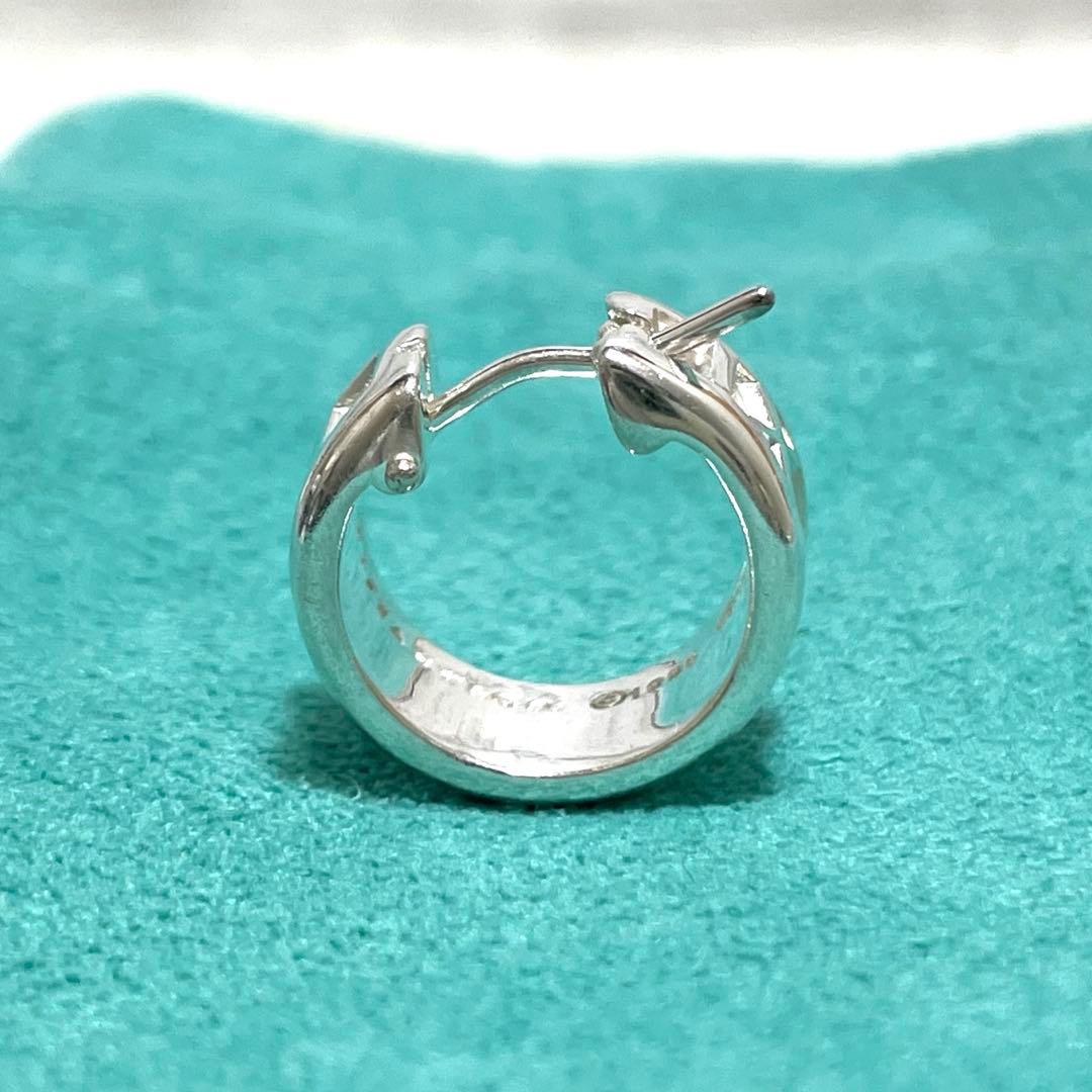 【極美品】ティファニー　アトラスフープピアス片耳　メンズ/レディース　925