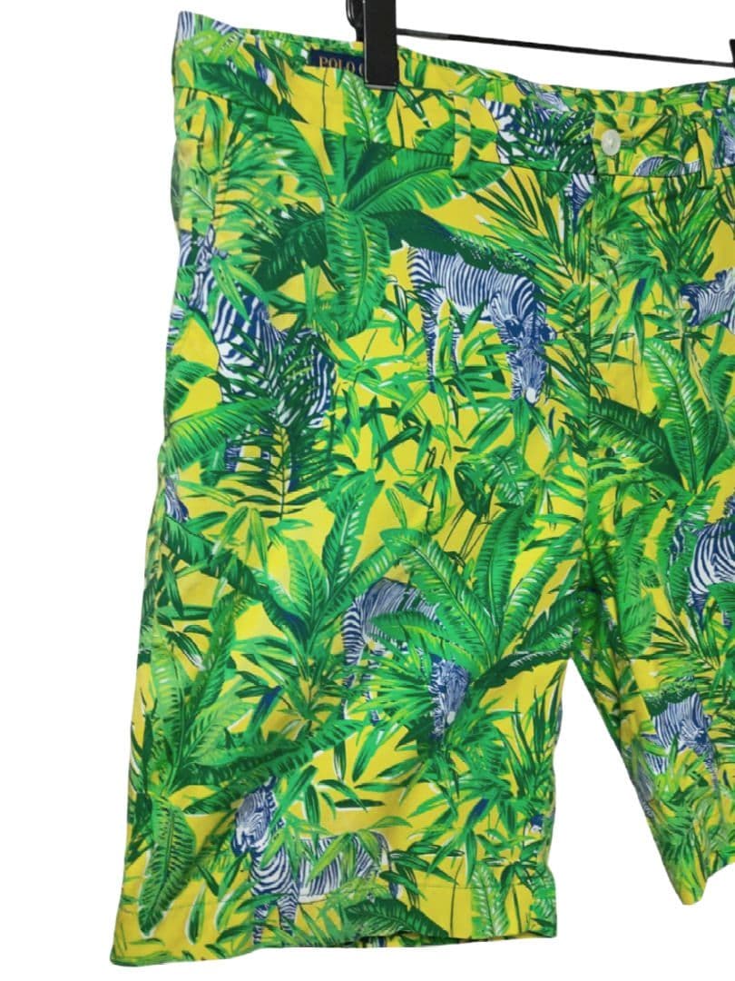 ポロ ゴルフ ラルフローレン メンズハーフパンツ しまうま ウェア W38