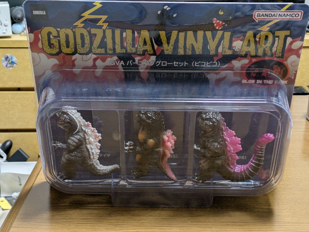 GVA バーニンググロー3体セット(ピコピコ) GODZILLA ゴジラ b