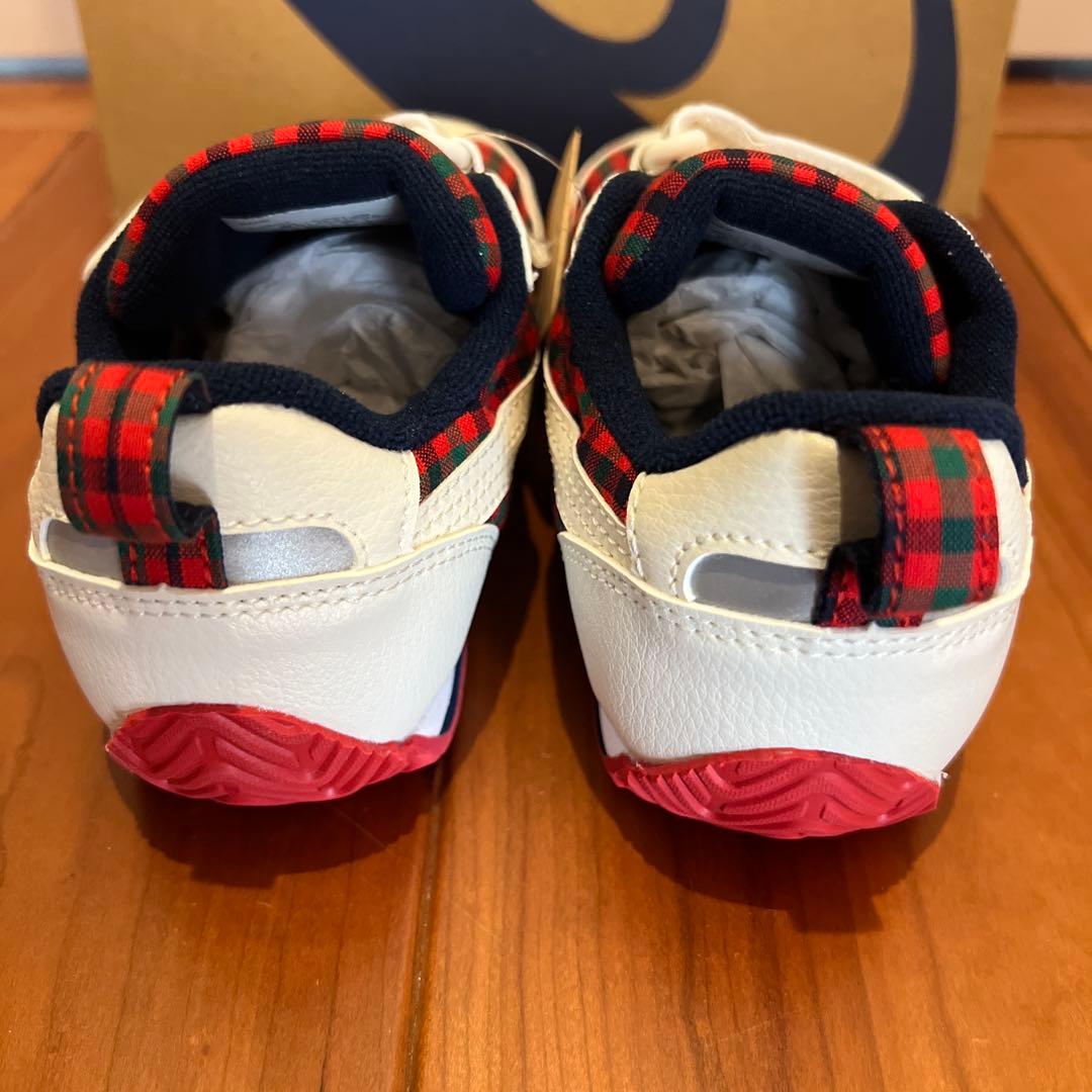 【新品未使用】familiar ファミリア アシックス スニーカー 18cm