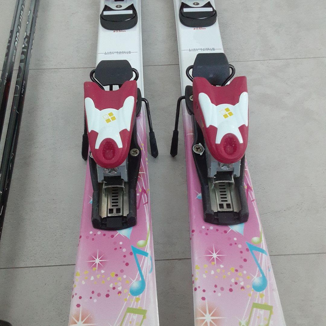 KAZAMA ジュニア スキー4点セット116cm スキーブーツ20cm 女の子