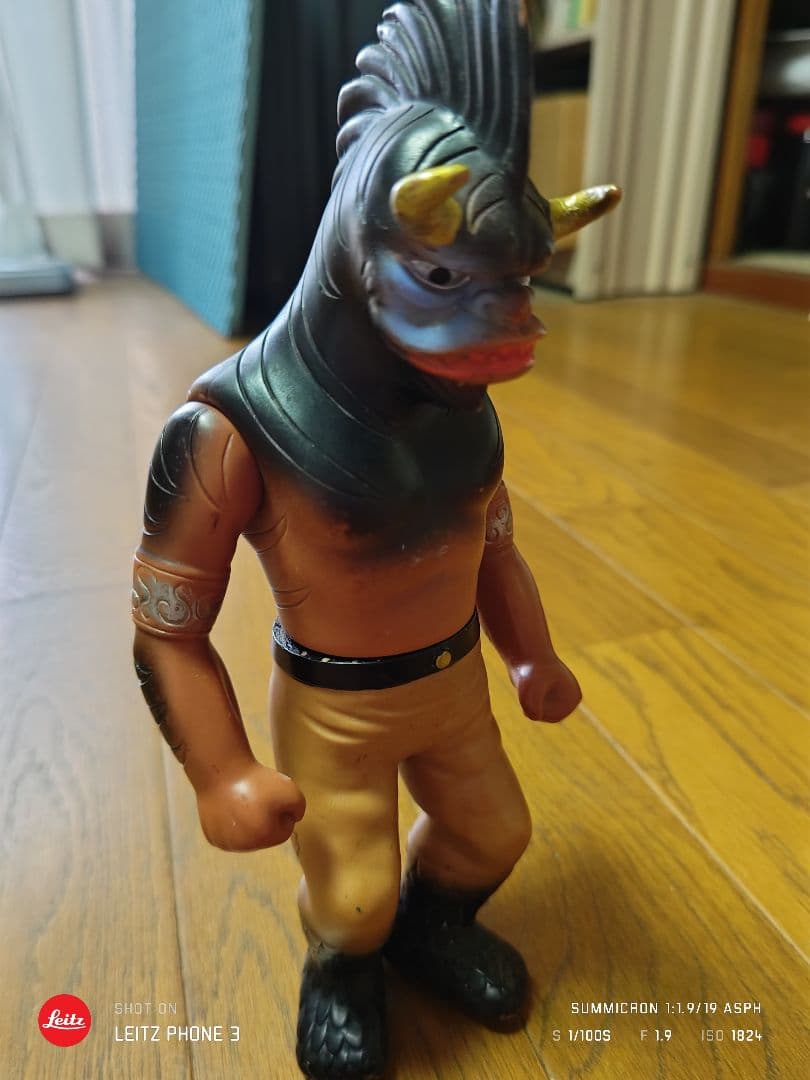 お値下げ可　昭和当時物レトロ　ソフビ　仮面ライダー怪人