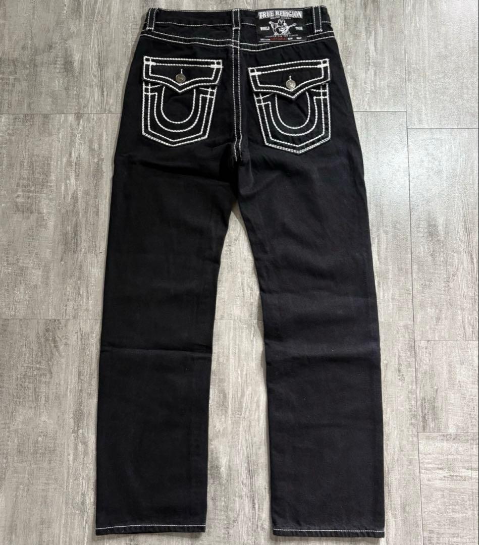 TRUE RELIGION Joey super 34白ステッチ