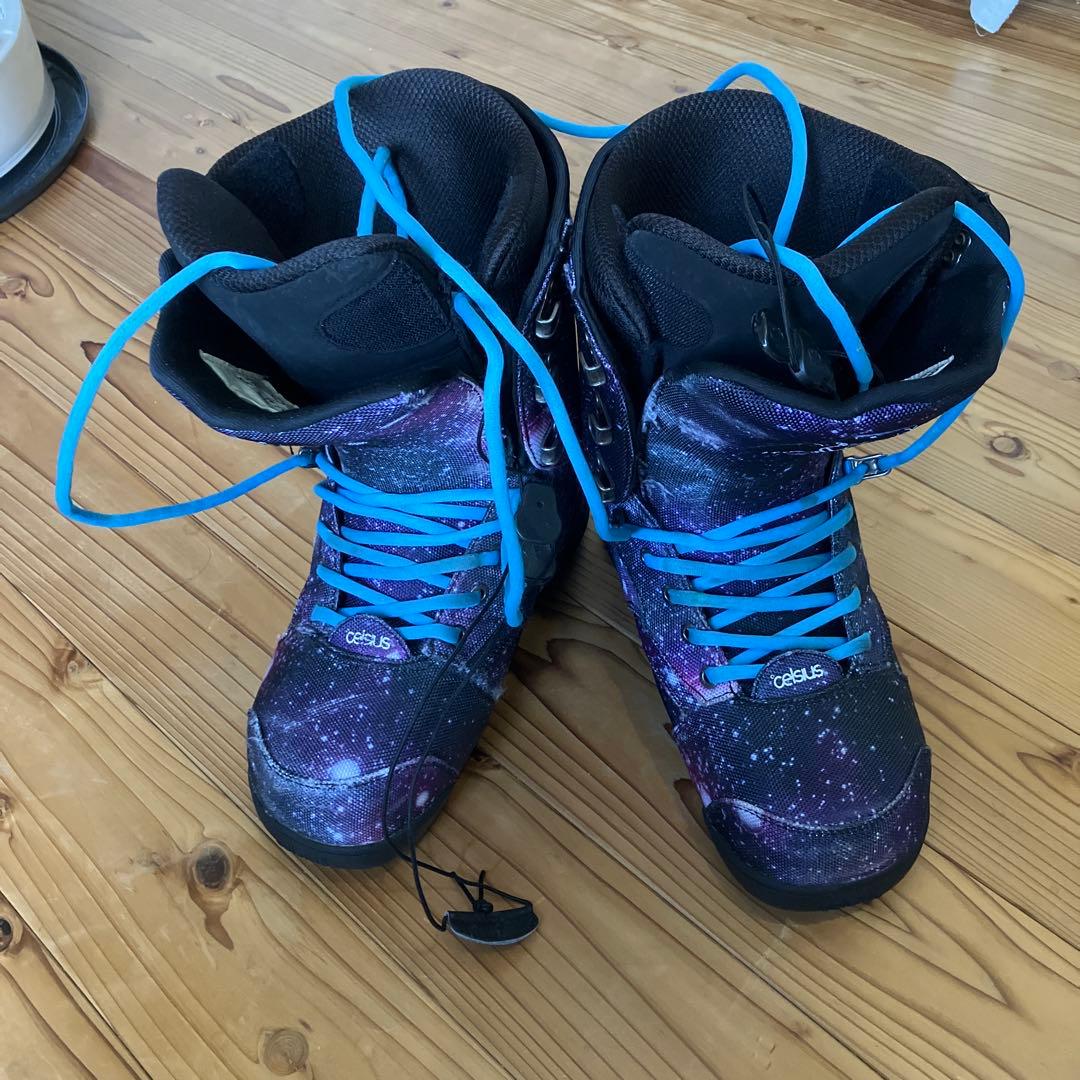 Celsius 銀河模様 スノーボードブーツ　28.5cm