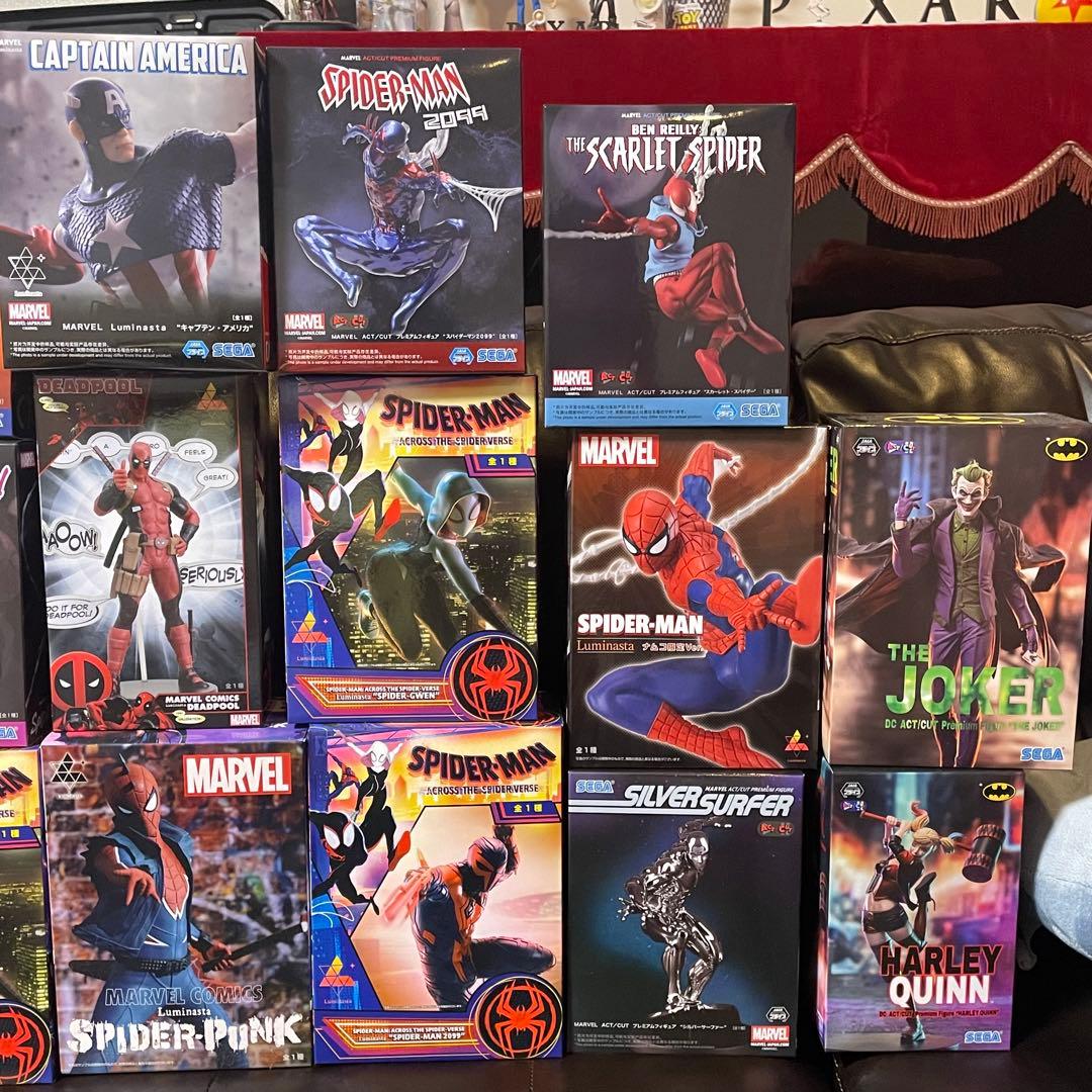 marvel マーベルキャラクター フィギュアセット　23個