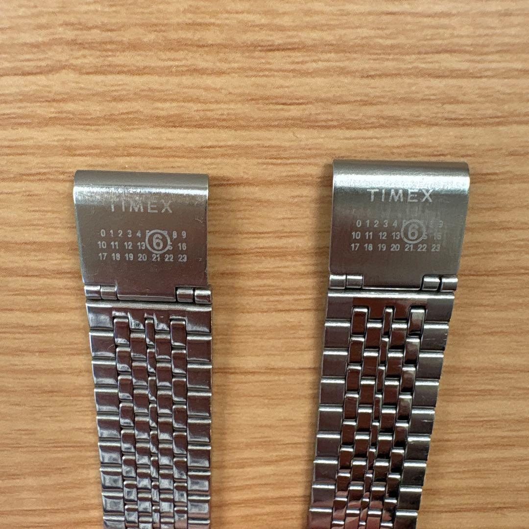 TIMEX Maison Margiela mm6 時計　シルバー　マルジェラ