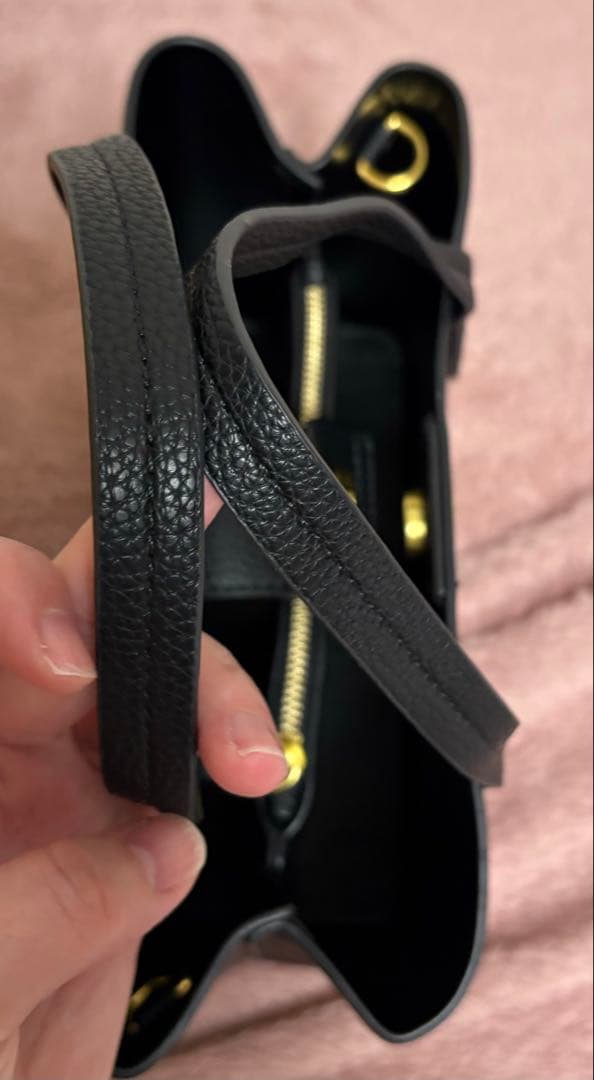 トリーバーチ　トートバッグ　ショルダーバッグ　ブラック