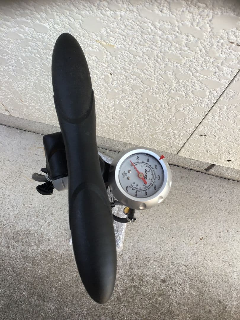 ジャイアント　escape　RX 赤　濃紺　グラデーション　空気入れ付き