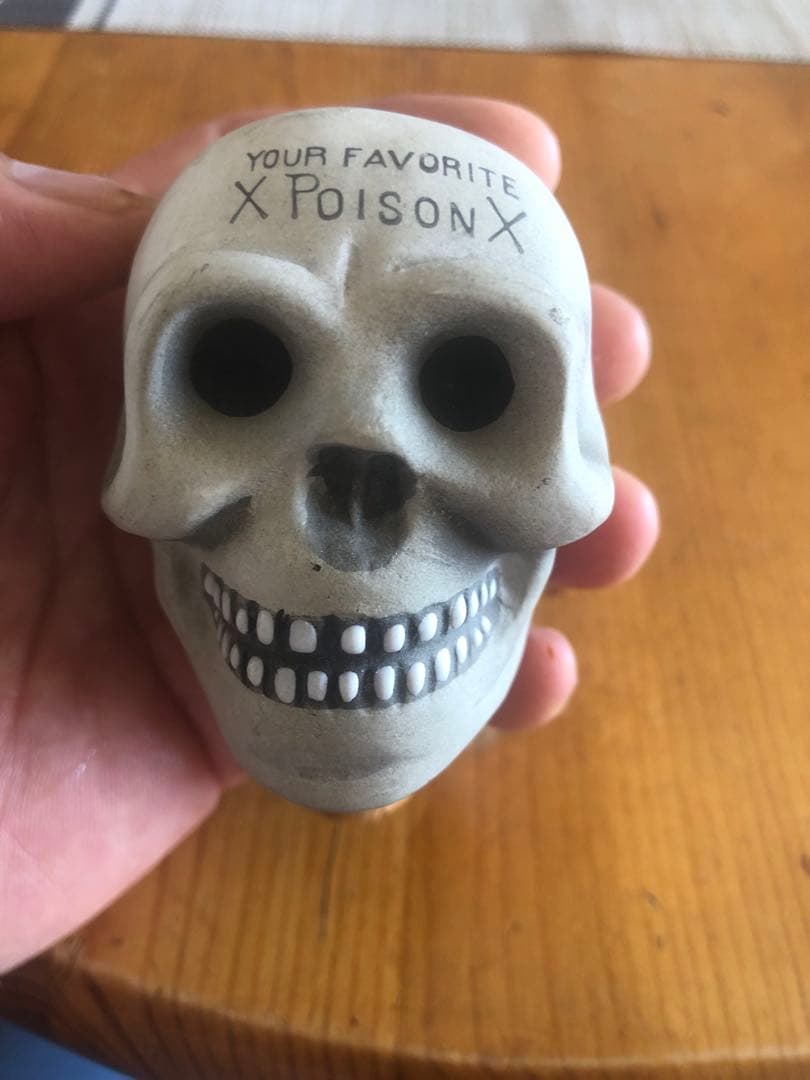 ビンテージ50s スカル　髑髏　骸骨　ホラー　ミッドセンチュリー デビル レトロ