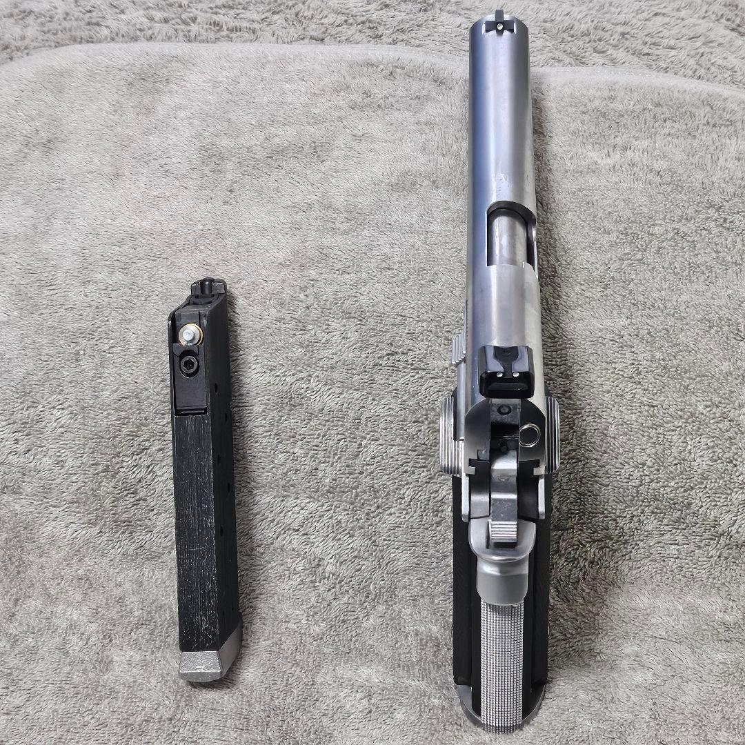 新日本模型 WA提供マグナ 純正ガスブロ FBI CUSTOM ツートンモデル