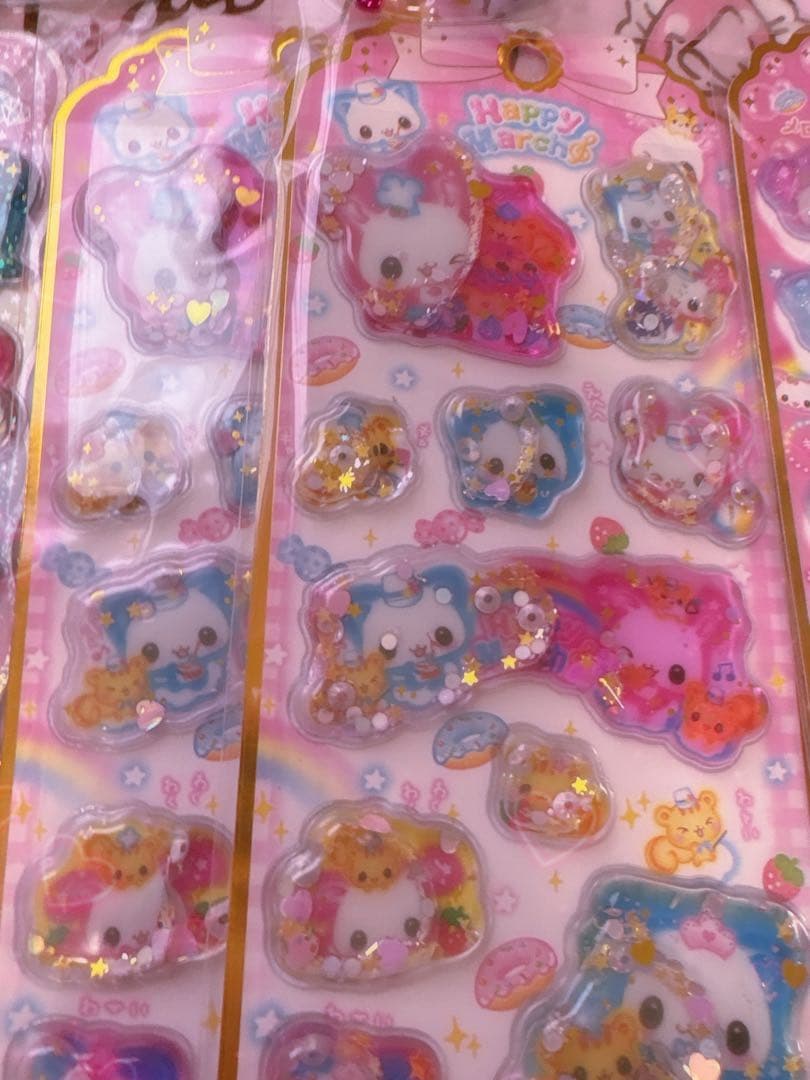 まとめ売り らびちゃん 平成女児シール キャンディツインズ 平成はっぴーフォン