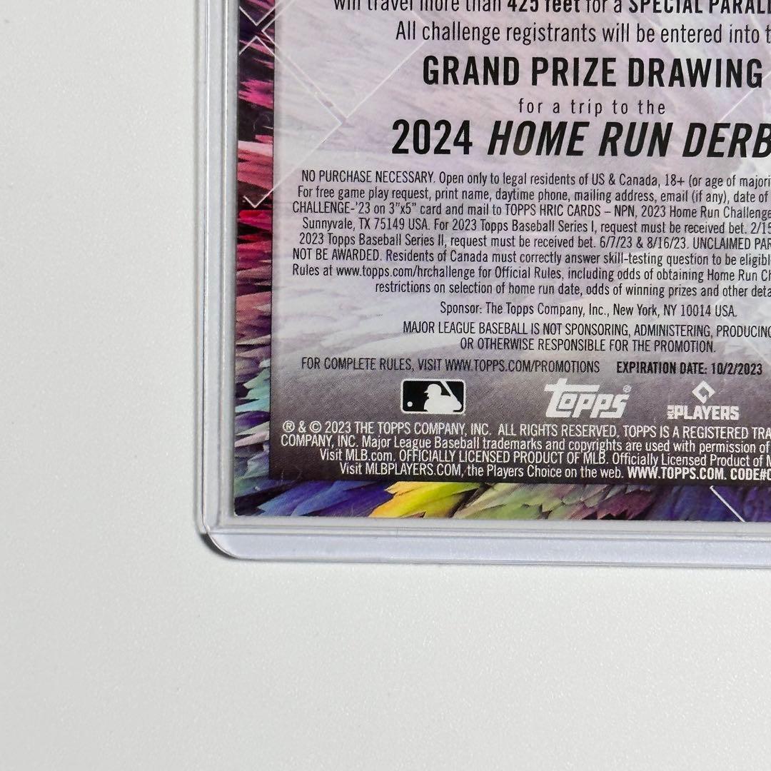 フリオ・ロドリゲス 2023 Topps 2024年 ホームランチャレンジカード