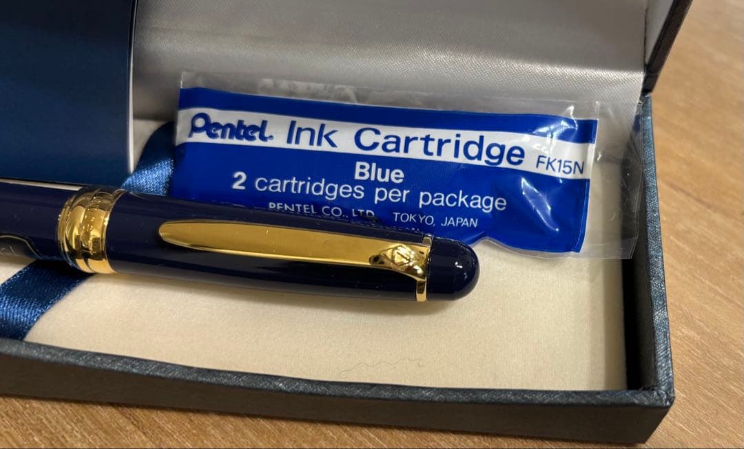 新品 14K ランスロット Lancelot 万年筆 Pentel