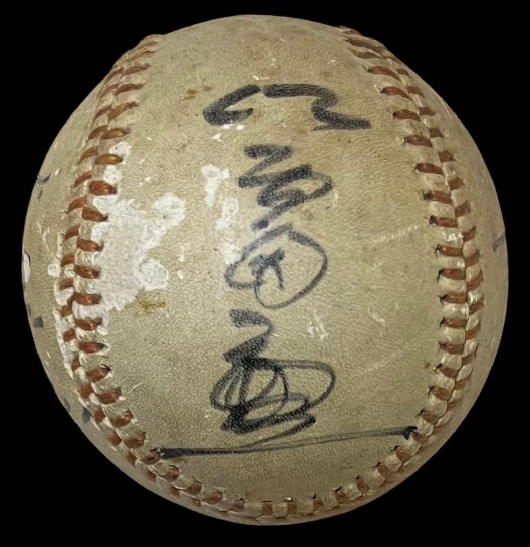 王貞治/長嶋茂雄/柴田勲 他 直筆サイン入ボール 昭和プロ野球