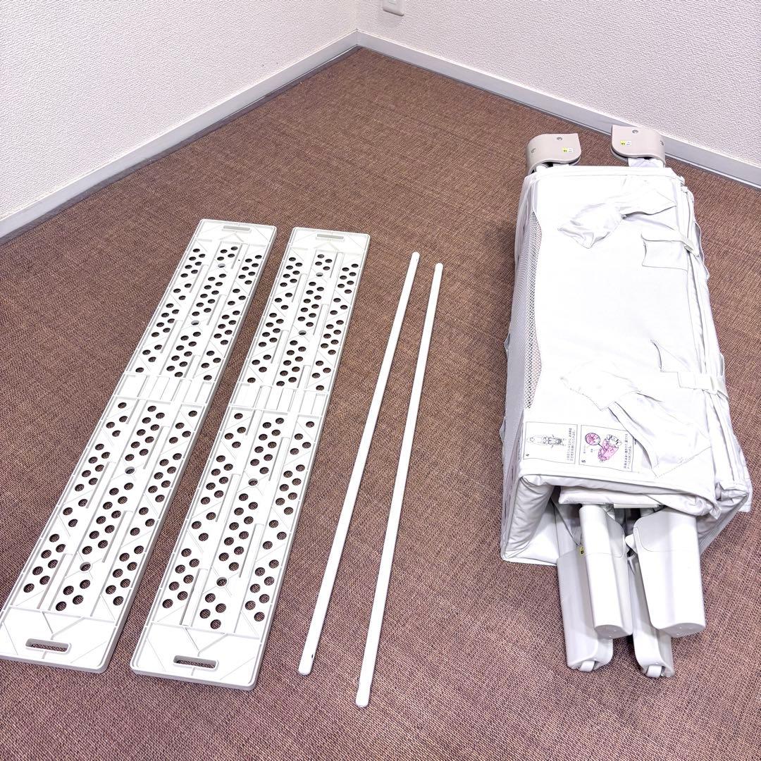 美品⭐️Aprica アップリカ ココネルエアープラス AB ホワイト ベージュ