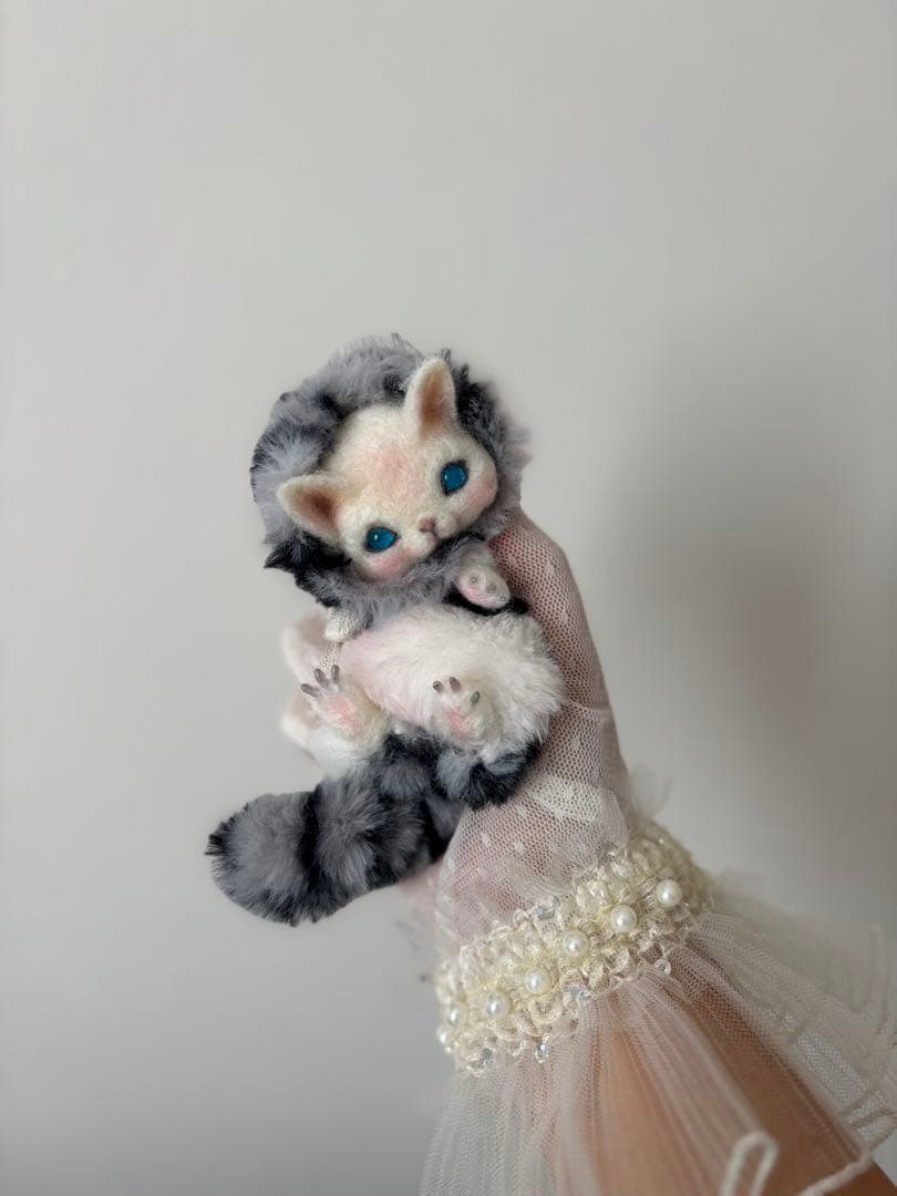 アートドール　アメショ幻獣No.059 羊毛フェルト