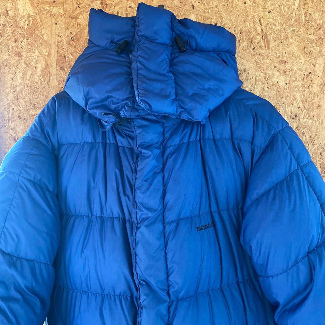 90’s 旧タグ old mont-bell モンベル ダウンジャケット ブルー