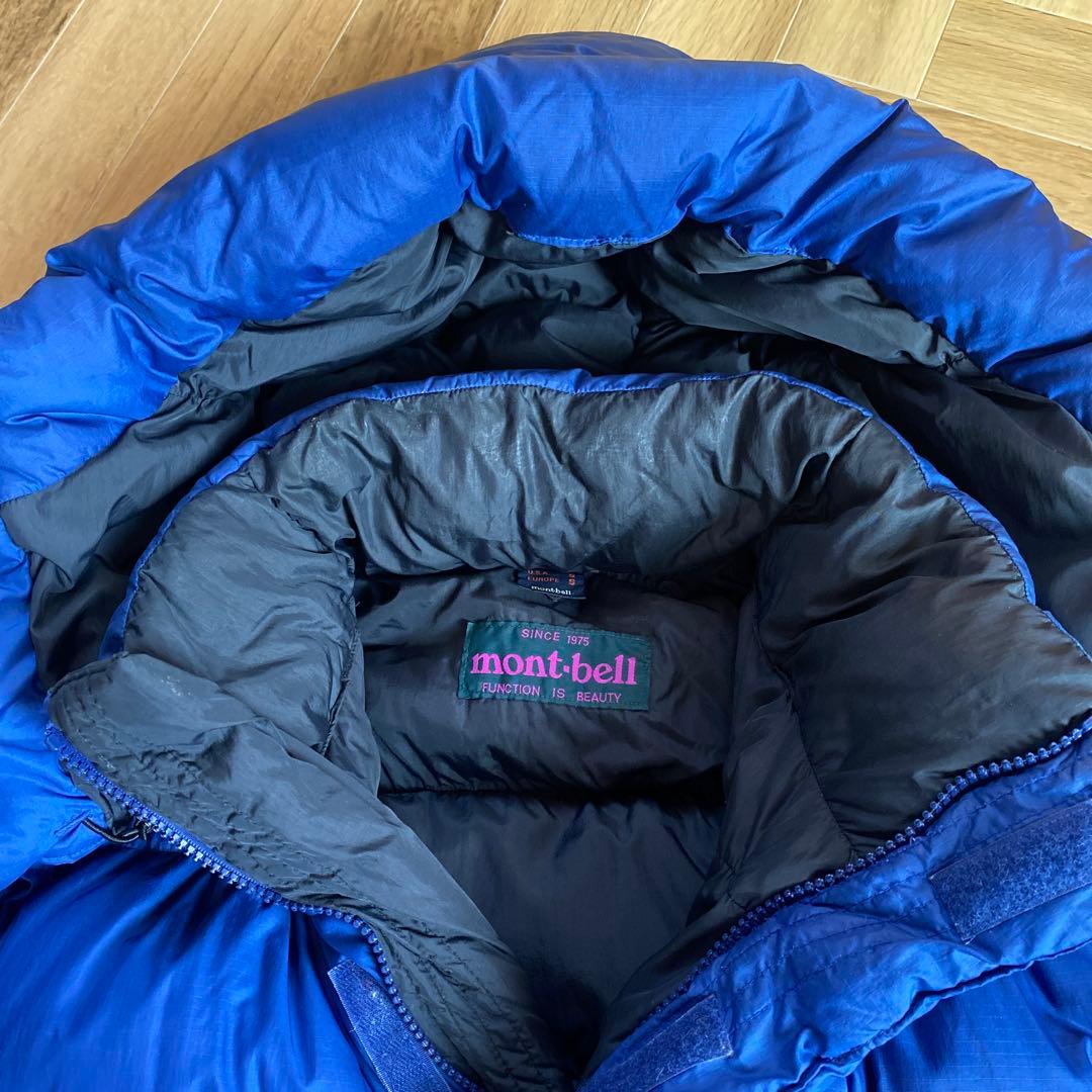 90’s 旧タグ old mont-bell モンベル ダウンジャケット ブルー
