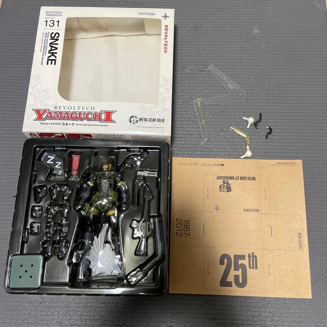 ジャンク　リボルテック No.131 スネーク L GEAR SOLID