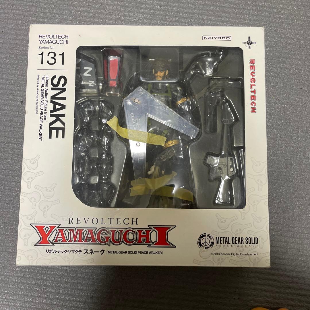 ジャンク　リボルテック No.131 スネーク L GEAR SOLID