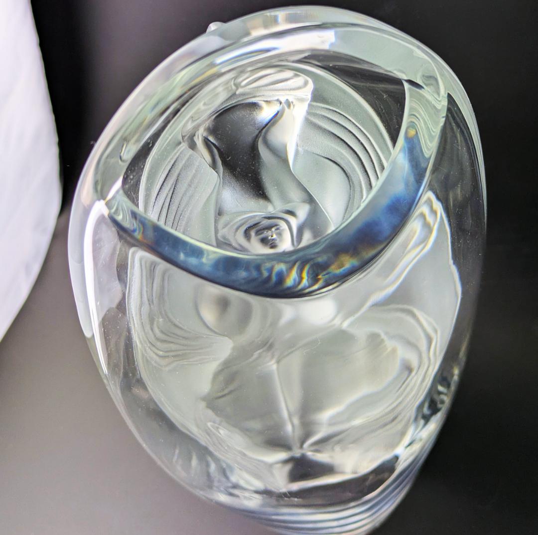 konomiさん専用　静謐の大型花瓶★ラリック エロイカ EROICA 34㎝