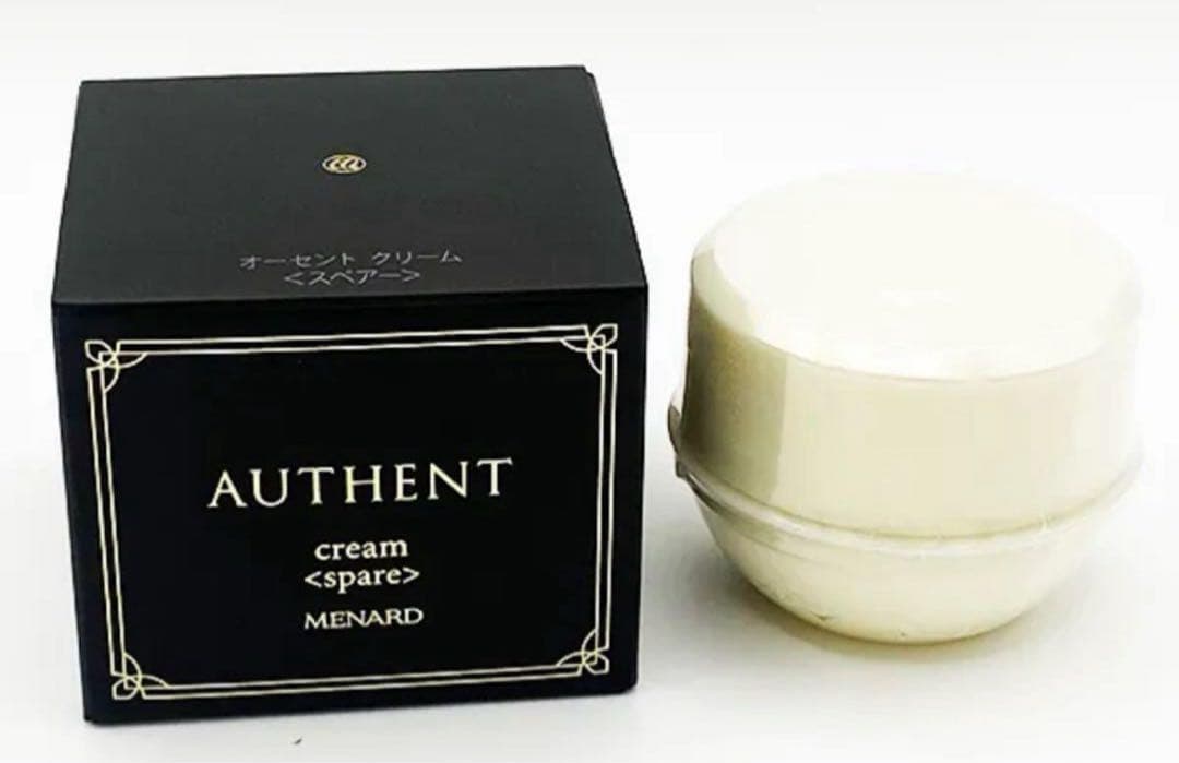 新品未使用MENARD AUTHENT cream スペア50gおまけ付き