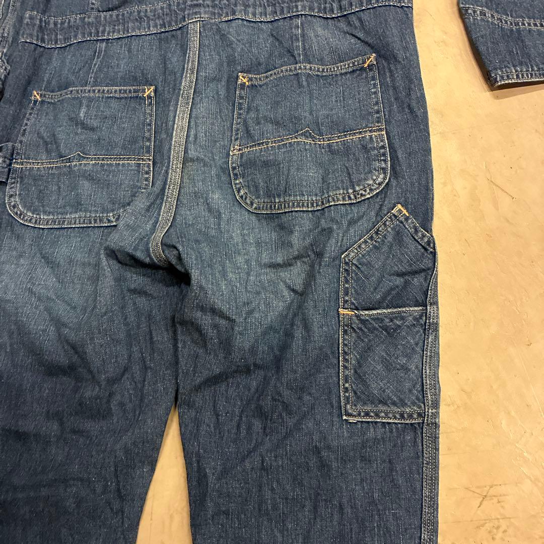 【希少】POLO RALPH LAUREN デニムつなぎ オールインワン 古着